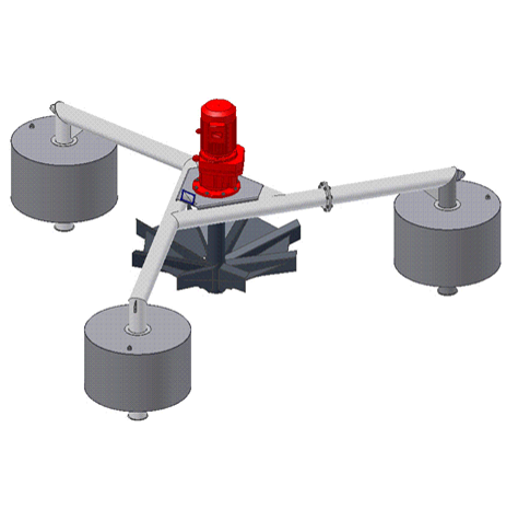 aireador superficial